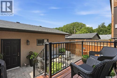 1210 Broadway Avenue, Saskatoon, SK - Outdoor With Deck Patio Veranda With Exterior