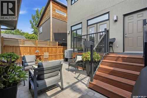 1210 Broadway Avenue, Saskatoon, SK - Outdoor With Deck Patio Veranda With Exterior
