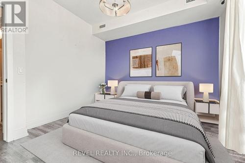 Virtually staged main floor Bedroom - 23 - 261 Skinner Road, Hamilton, ON - Indoor Photo Showing Bedroom