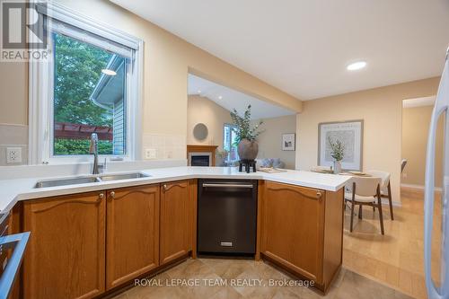 60 Woliston Crescent, Ottawa, ON - Indoor Photo Showing Kitchen With Double Sink