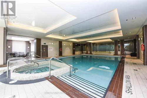 Salt Water Pool - 1908 - 2285 Lake Shore Boulevard W, Toronto, ON - Indoor Photo Showing Other Room With In Ground Pool