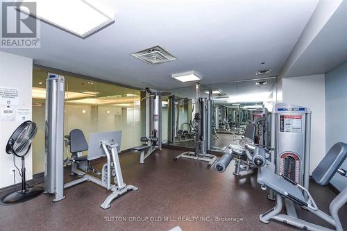 Gym - 1908 - 2285 Lake Shore Boulevard W, Toronto, ON - Indoor Photo Showing Gym Room