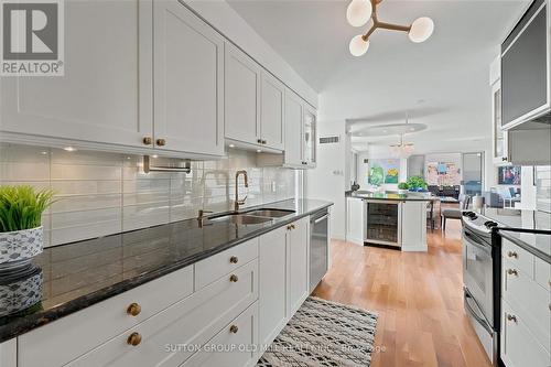 Kitchen - 1908 - 2285 Lake Shore Boulevard W, Toronto, ON - Indoor Photo Showing Kitchen With Double Sink With Upgraded Kitchen