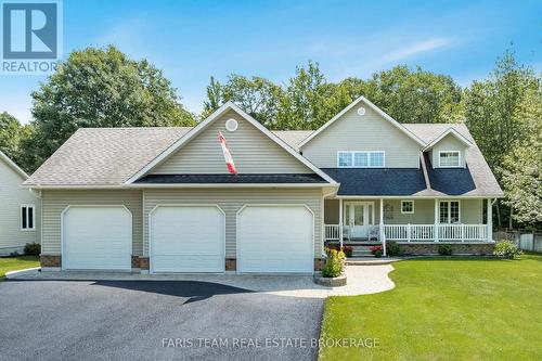 91 Maryjane Road, Tiny, ON - Outdoor With Deck Patio Veranda With Facade