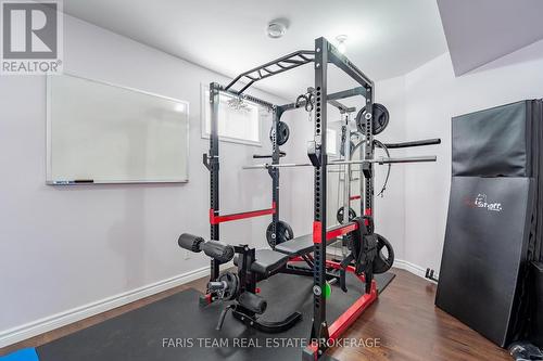 91 Maryjane Road, Tiny, ON - Indoor Photo Showing Gym Room