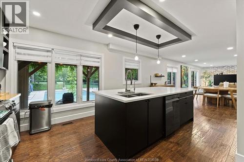 1718 Lesperance, Tecumseh, ON - Indoor Photo Showing Kitchen With Double Sink
