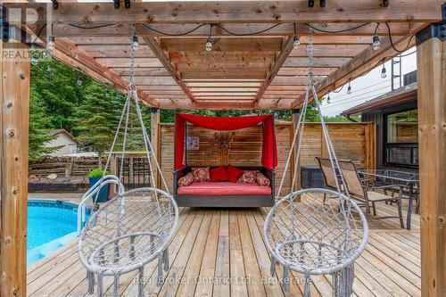 1819 Old Second Road S, Springwater, ON - Outdoor With Deck Patio Veranda With Exterior