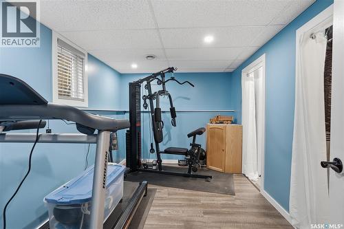 414 Sumner Lane, Saskatoon, SK - Indoor Photo Showing Gym Room