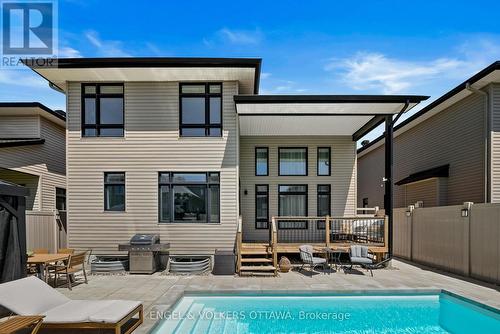 351 Shuttleworth Drive, Ottawa, ON - Outdoor With In Ground Pool With Deck Patio Veranda
