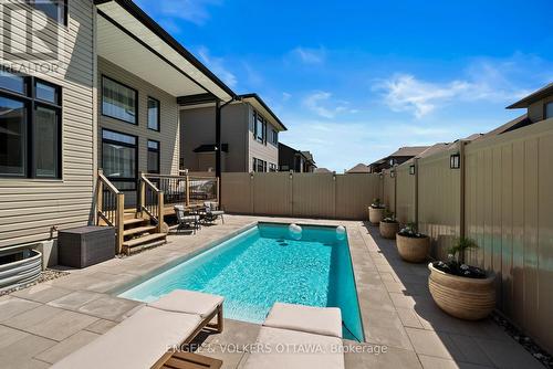 351 Shuttleworth Drive, Ottawa, ON - Outdoor With In Ground Pool With Deck Patio Veranda