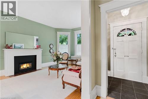 136 Blair Road, Cambridge, ON - Indoor With Fireplace
