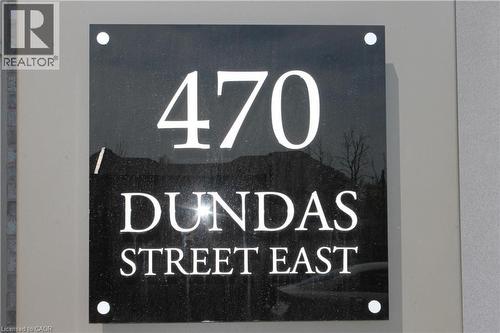 470 DUNDAS Street E Unit# 109 , Waterdown, Ontario L0R 2H4 3