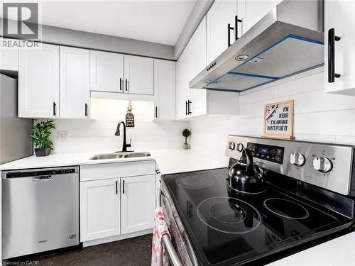 233 Red Clover Court, Kitchener, ON - Indoor Photo Showing Kitchen With Double Sink With Upgraded Kitchen