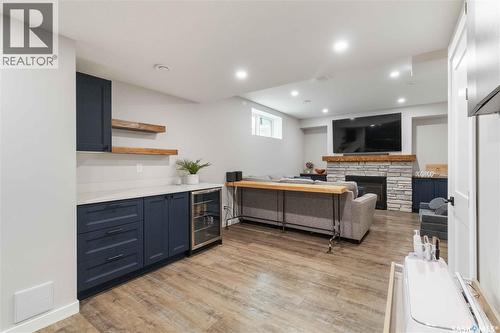 238 Dubois Crescent, Saskatoon, SK - Indoor With Fireplace