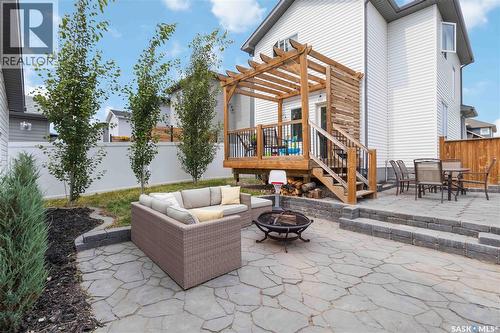 238 Dubois Crescent, Saskatoon, SK - Outdoor With Deck Patio Veranda