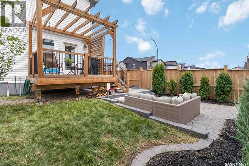 238 Dubois Crescent, Saskatoon, SK - Outdoor With Deck Patio Veranda