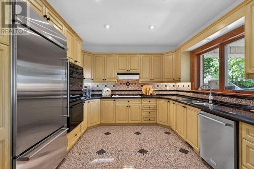 162 Codsell Avenue, Toronto, ON - Indoor Photo Showing Kitchen With Double Sink
