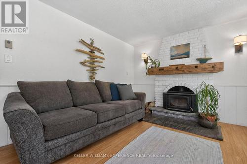 181 Park Road, Tiny, ON - Indoor Photo Showing Living Room With Fireplace