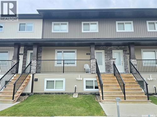 510 110 Akhtar Bend, Saskatoon, SK - Outdoor With Deck Patio Veranda With Facade