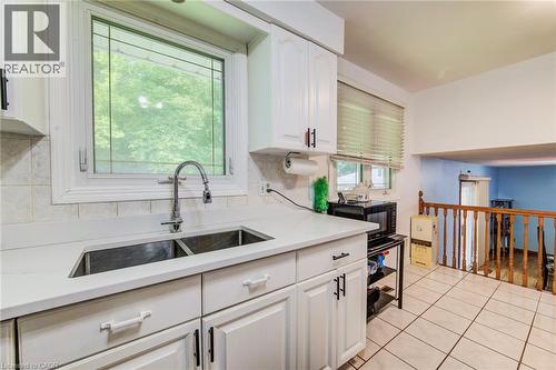 282 Driftwood Drive, Kitchener, ON - Indoor Photo Showing Kitchen With Double Sink