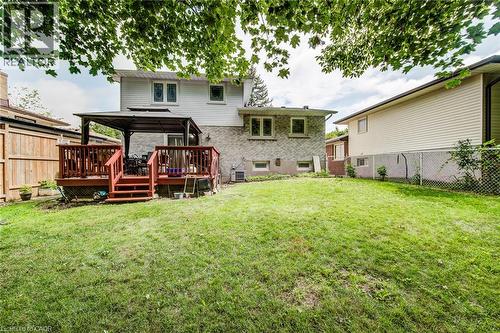 282 Driftwood Drive, Kitchener, ON - Outdoor With Deck Patio Veranda With Exterior