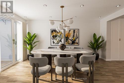 Virtual Renovation - 39 Cadillac Avenue, Toronto, ON - Indoor Photo Showing Dining Room