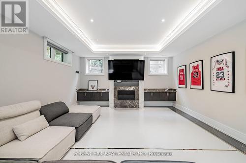 49 Ravenscroft Circle, Toronto, ON - Indoor With Fireplace