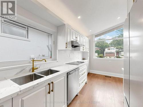 91 Citation Drive, Toronto, ON - Indoor Photo Showing Kitchen With Double Sink With Upgraded Kitchen