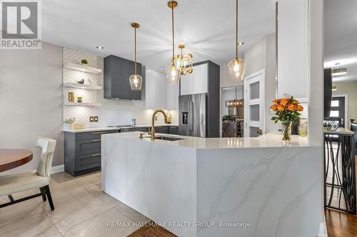 1832 Springridge Drive, Ottawa, ON - Indoor Photo Showing Kitchen With Upgraded Kitchen