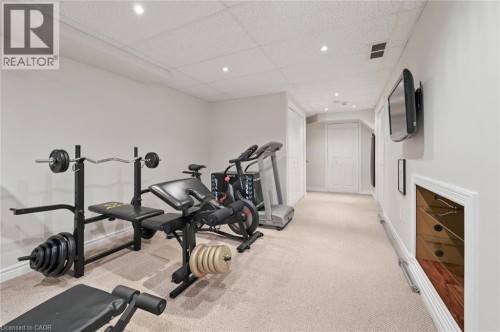 199 Saginaw Parkway Unit# 15, Cambridge, ON - Indoor Photo Showing Gym Room
