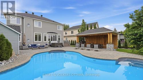 191 Cheyenne Way, Ottawa, ON - Outdoor With In Ground Pool With Deck Patio Veranda With Backyard With Exterior