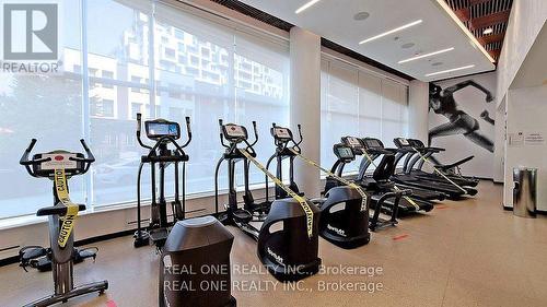303 - 80 Vanauley Street, Toronto, ON - Indoor Photo Showing Gym Room
