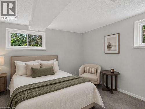 Virtually Staged. - 3401 Rockwood Drive, Burlington, ON - Indoor Photo Showing Bedroom