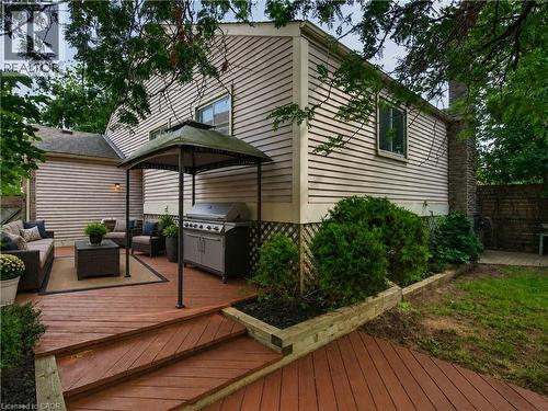 Virtually Staged. - 3401 Rockwood Drive, Burlington, ON - Outdoor With Deck Patio Veranda