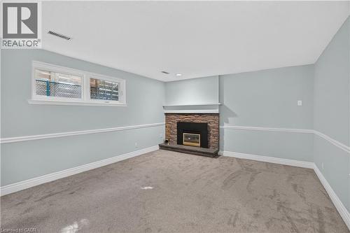 3401 Rockwood Drive, Burlington, ON - Indoor With Fireplace