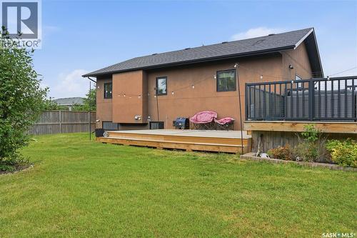 123 Railway Avenue, Dundurn, SK - Outdoor With Deck Patio Veranda