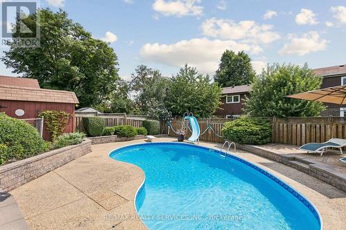 11 Longbourne Crescent, Brampton, ON - Outdoor With In Ground Pool With Backyard