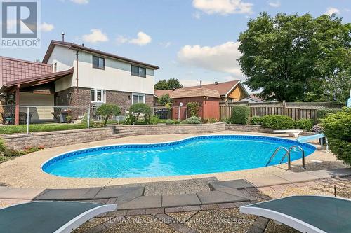11 Longbourne Crescent, Brampton, ON - Outdoor With In Ground Pool With Deck Patio Veranda With Backyard