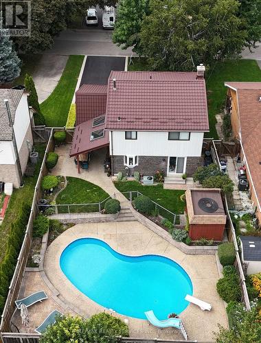 11 Longbourne Crescent, Brampton, ON - Outdoor With In Ground Pool With Backyard