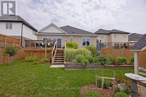 33 White Tail Path, St. Thomas, ON - Outdoor With Deck Patio Veranda