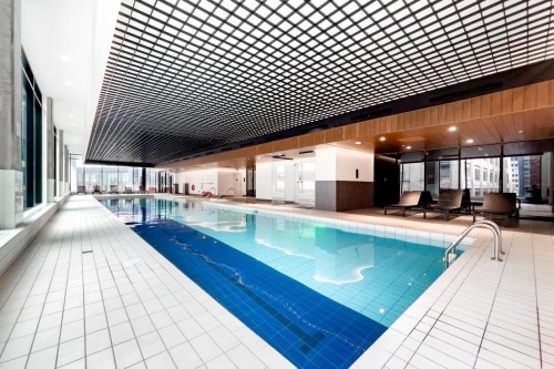 Piscine - 3117-1210 Rue Jeanne-Mance, Montréal (Ville-Marie), QC -  With In Ground Pool