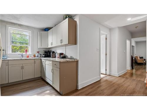 42 Railway, Moncton, NB - Indoor Photo Showing Kitchen With Double Sink