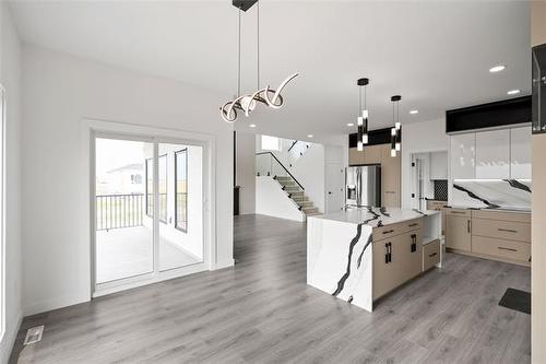 416 Dodds Rd, Headingley, MB - Indoor Photo Showing Kitchen With Upgraded Kitchen