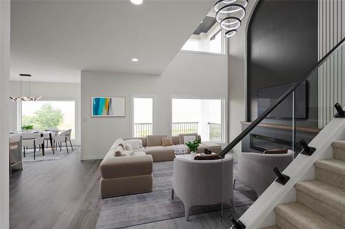 416 Dodds Rd, Headingley, MB - Indoor Photo Showing Living Room