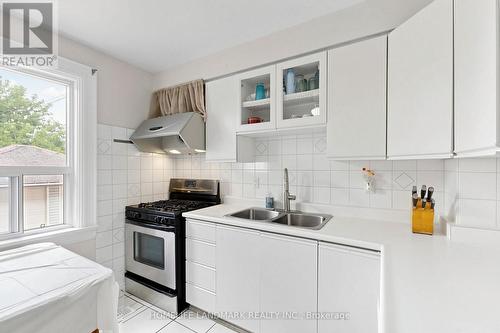 484 Glenholme Avenue, Toronto, ON - Indoor Photo Showing Kitchen With Double Sink