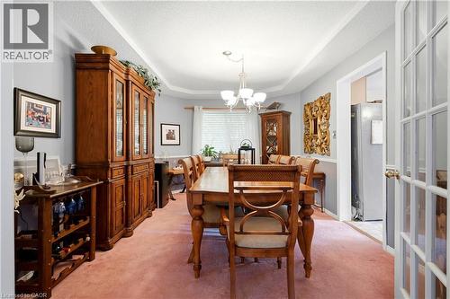 131 Huntingwood Avenue, Hamilton, ON - Indoor Photo Showing Dining Room