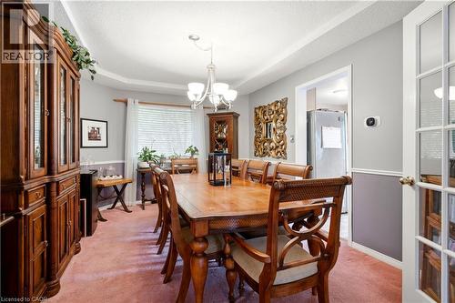 131 Huntingwood Avenue, Hamilton, ON - Indoor Photo Showing Dining Room