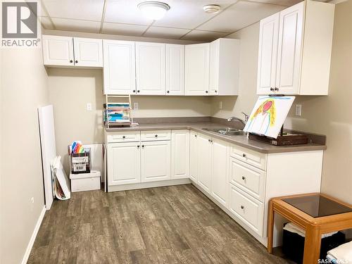 75 Agricultural Avenue, Yorkton, SK - Indoor Photo Showing Kitchen With Double Sink