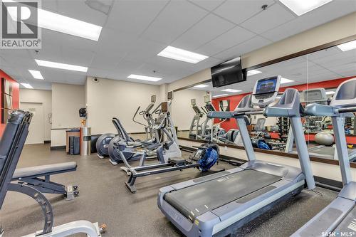 650 424 Spadina Crescent E, Saskatoon, SK - Indoor Photo Showing Gym Room