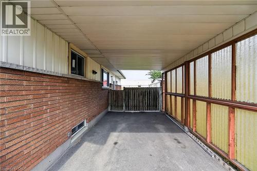 Carport - 70 Bishopsgate Avenue, Hamilton, ON -  With Exterior